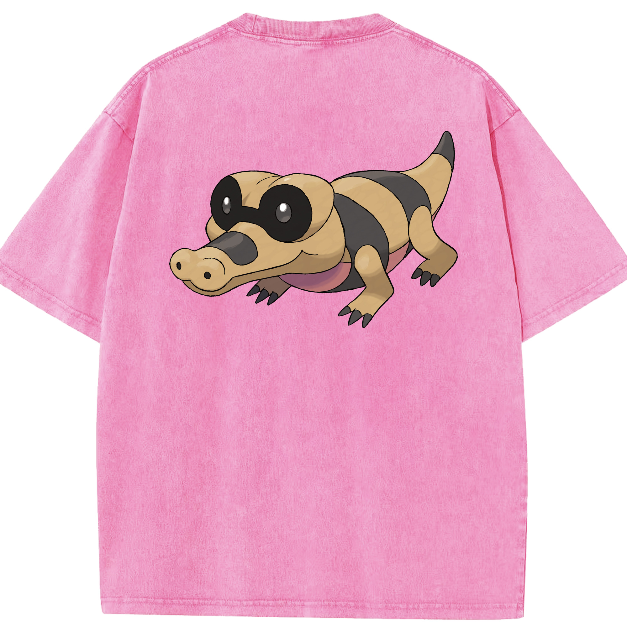 （画像用） ポケットモンスター Pokémon 綿100% ヴィンテージ風 半袖Tシャツ（背面プリント）